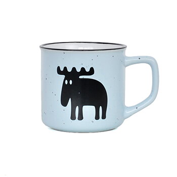 Mugg Moz pastell blå