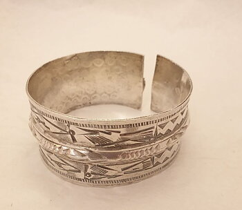 Armring silver Nordafrika