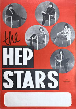 HEP STARS - Svensk Turnéaffisch (1960-tal)