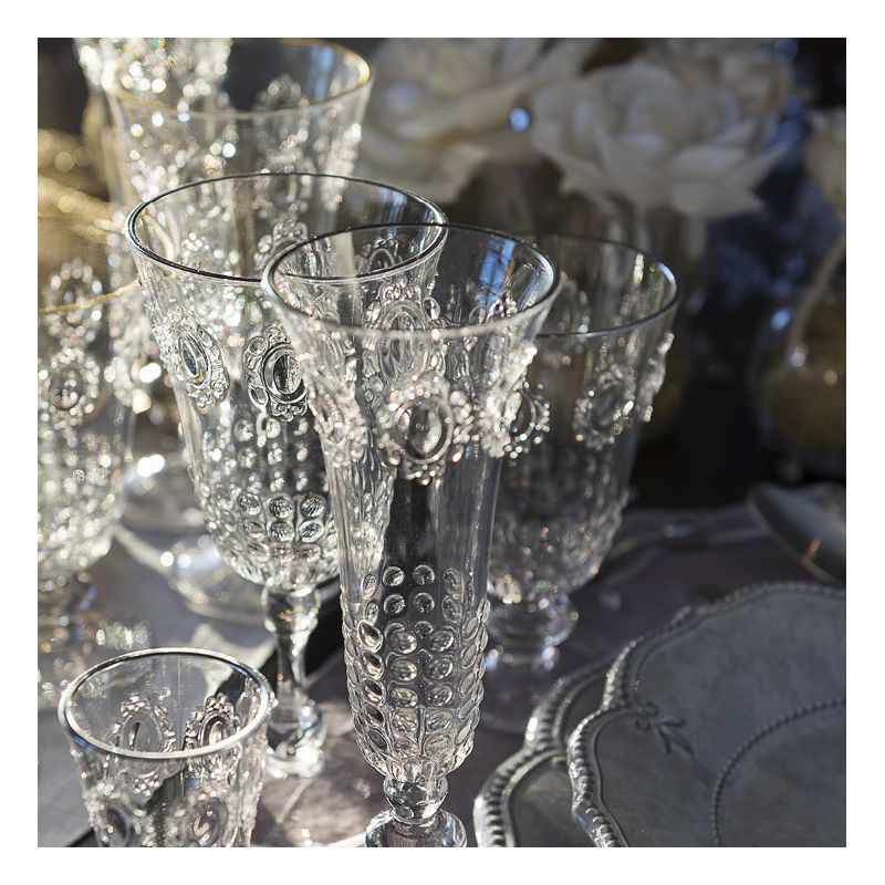 Champagneglas / Akryl / Baroque