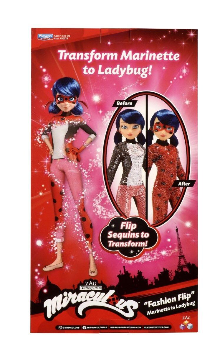 Miraculous Fashion Flip Marinette to Ladybug - 2