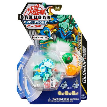 Bakugan Evolutions Platinum Power Up Colossus Blå