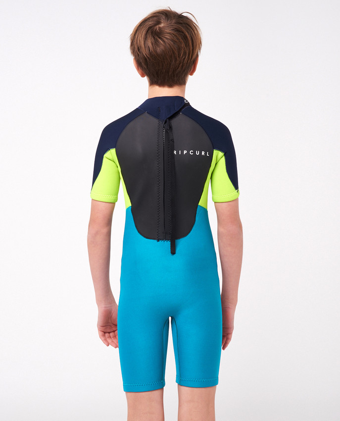 Rip Curl våtdräkt Junior Omega shorty E-stitch Navy - 2