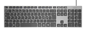 DELTACO Tangentbord Aluminium TB-801