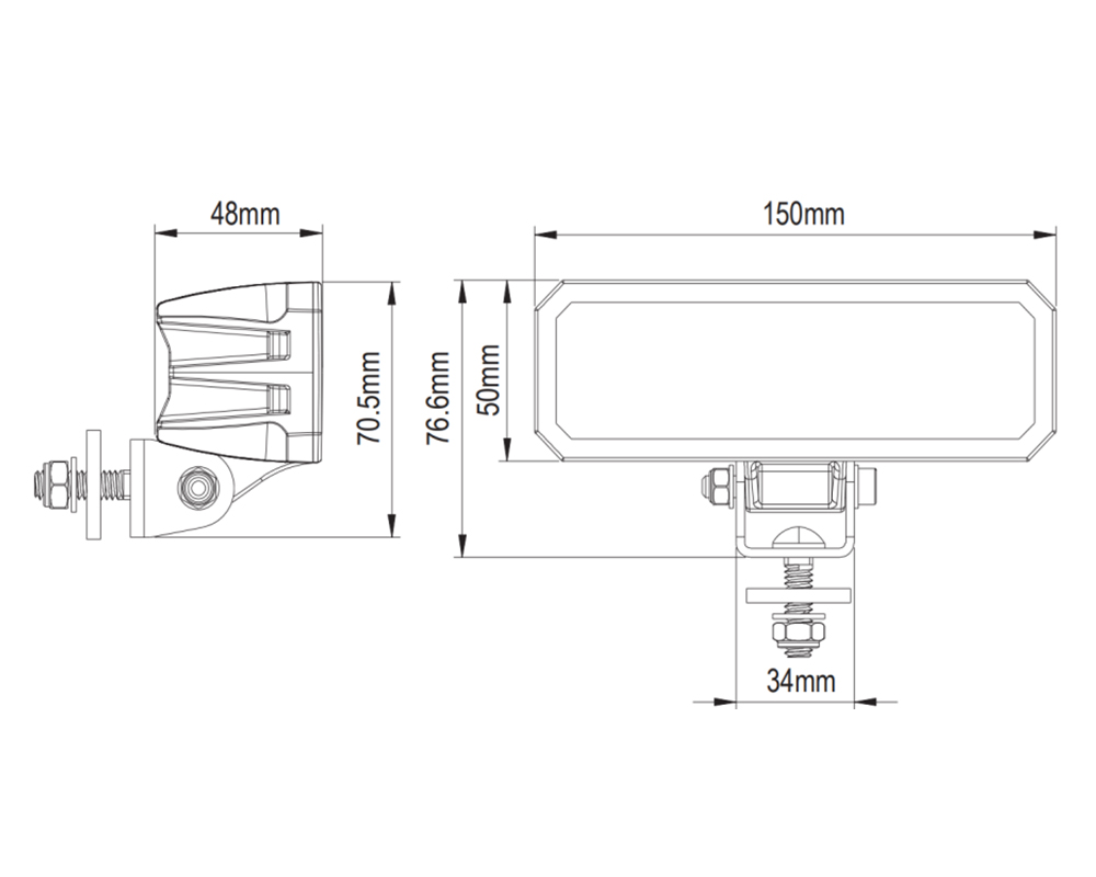 V-sight Worker Backljus  24 - 4
