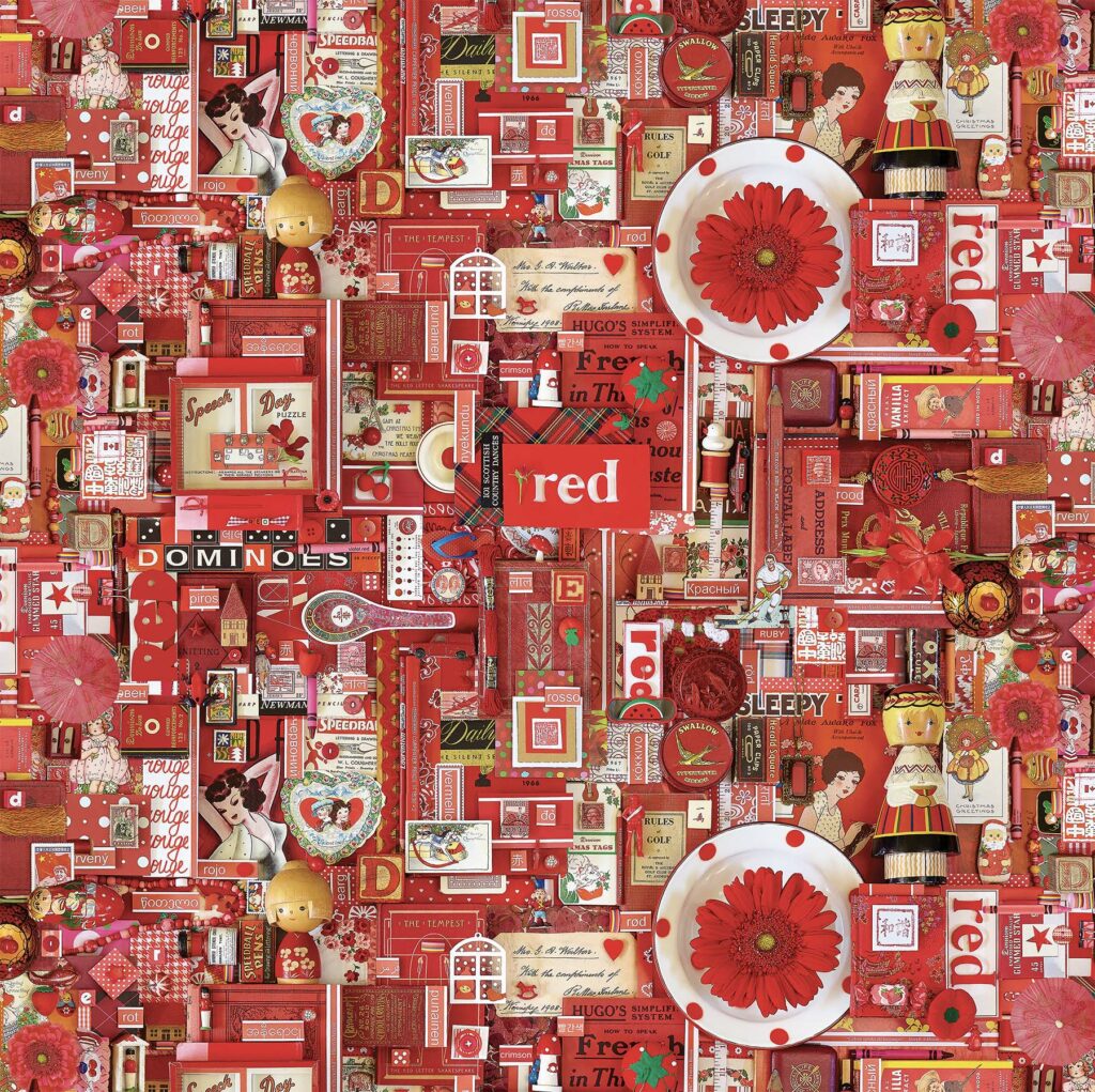 Collage Red