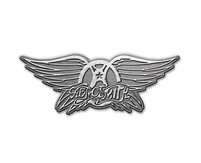 Aerosmith Logo Wings Pin Badge