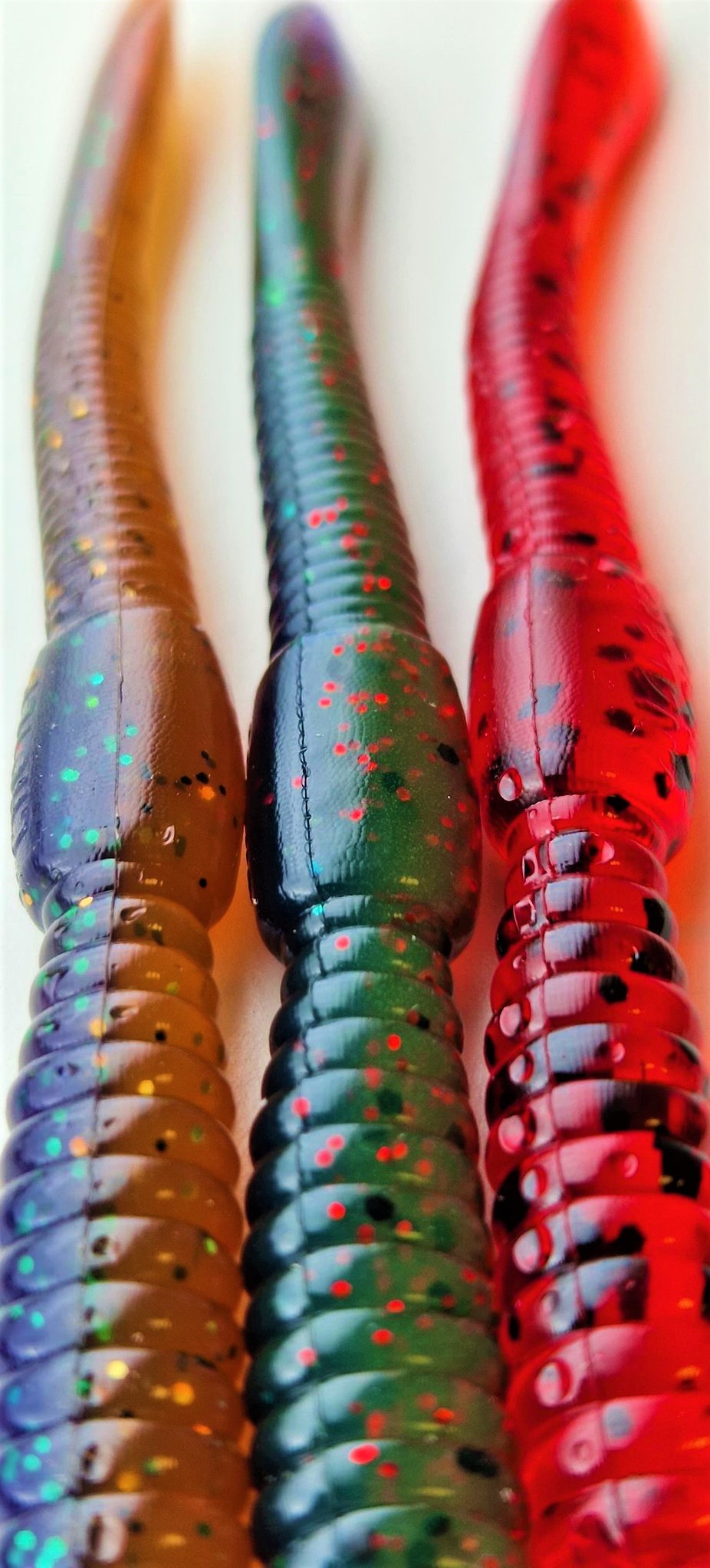 Angler's Choice Spear Tail Worm Borrebutiken Special 10 cm 10-pack - 2