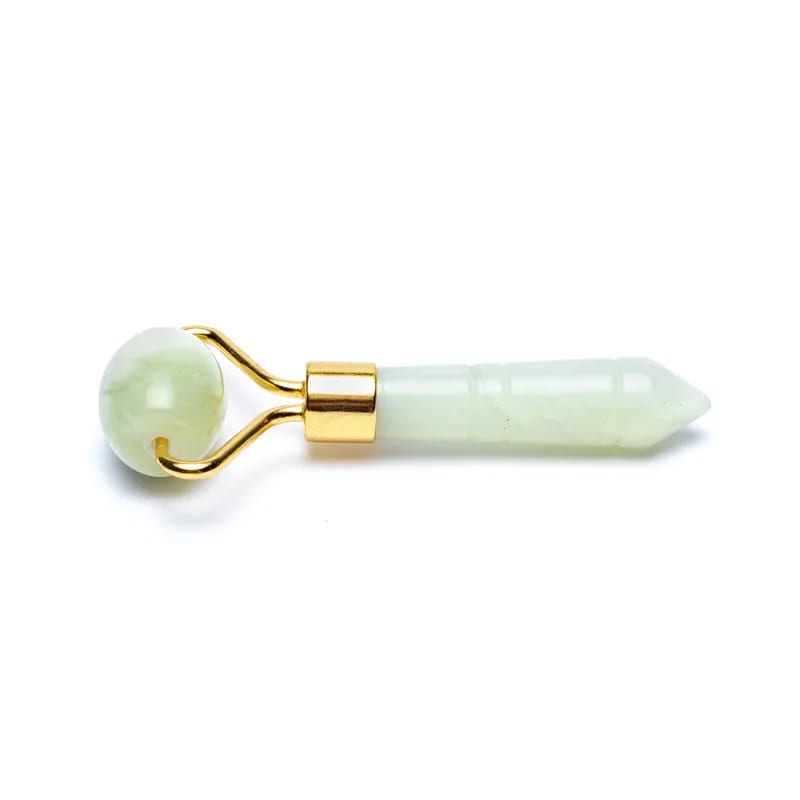 Xinji Jade Akupressur Massage Verktyg  - Ansiktsroller med massagespets - 3