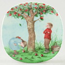 Kaarina Kaila (Neljä Vuodenaikaa 1991) Four Seasons Wall Plaques 12 cm