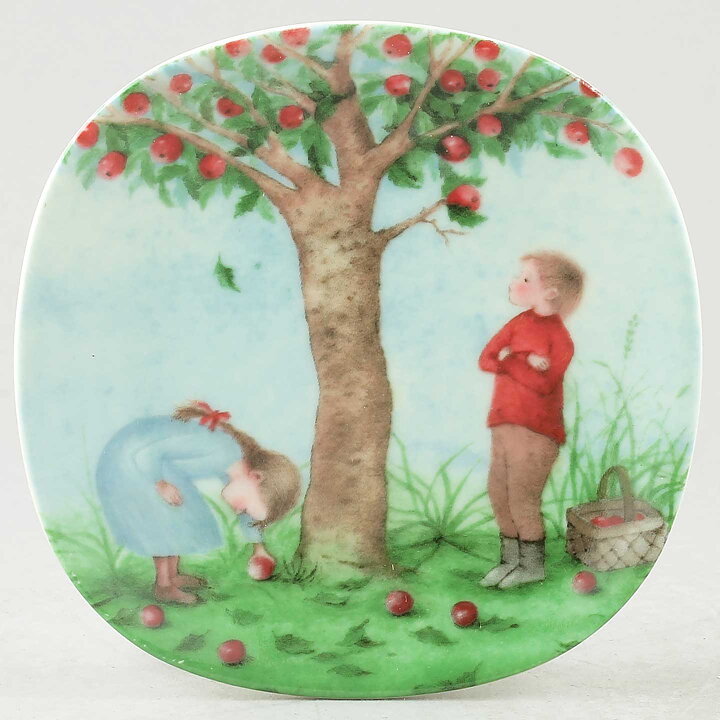 Kaarina Kaila (Neljä Vuodenaikaa 1991) Four Seasons Wall Plaques 12 cm