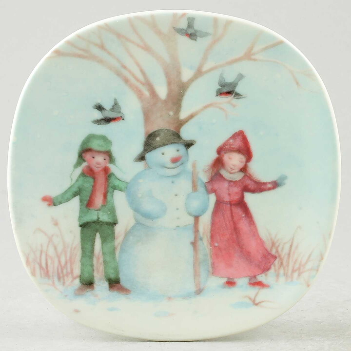 Kaarina Kaila (Neljä Vuodenaikaa 1991) Four Seasons Wall Plaques 12 cm