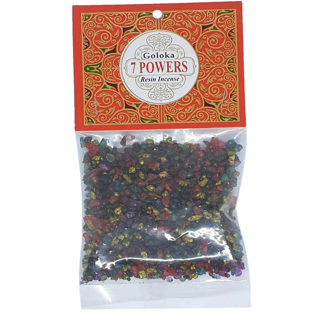 Goloka Rökelse Resin ,  7 powers  30g
