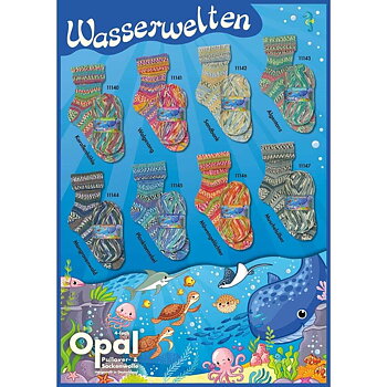 Opal wasserwelten sockgarn 100g
