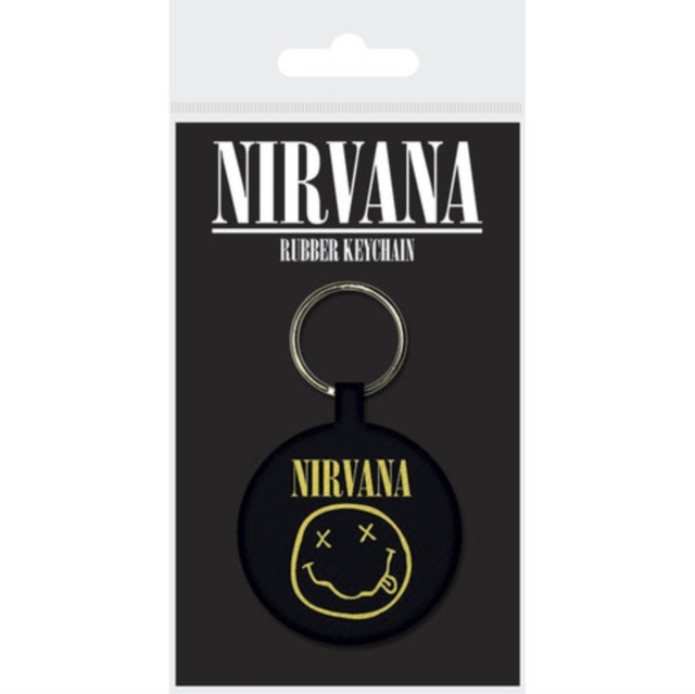 Nirvana Smiley: (Woven Keychain) - 2
