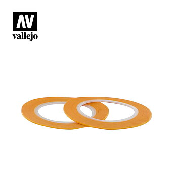 Ultra thin Masking Tape 1 mm x 18 m - 2 pack