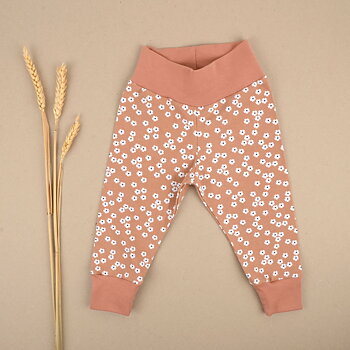 PANTS - FLORAL CLAY