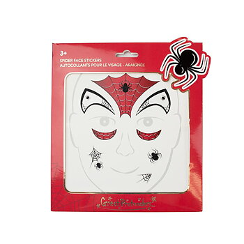 Face Stickers Spider - Great Pretenders