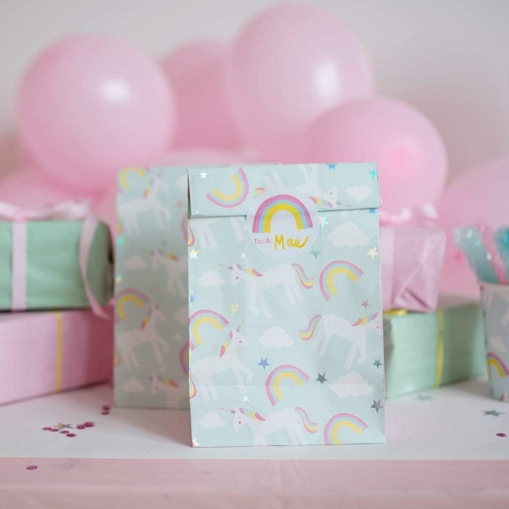 Godispåse med Stickers Unicorn, 8-pack - Great Pretenders - 2