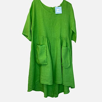 LEIA Dress, Grass Green