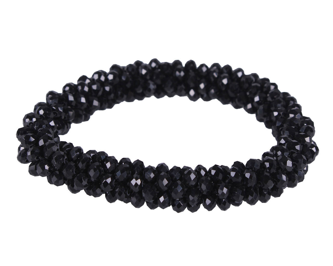QHP Hair scrunchie - Black