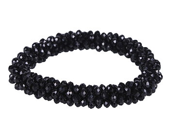 QHP Hair scrunchie - Black
