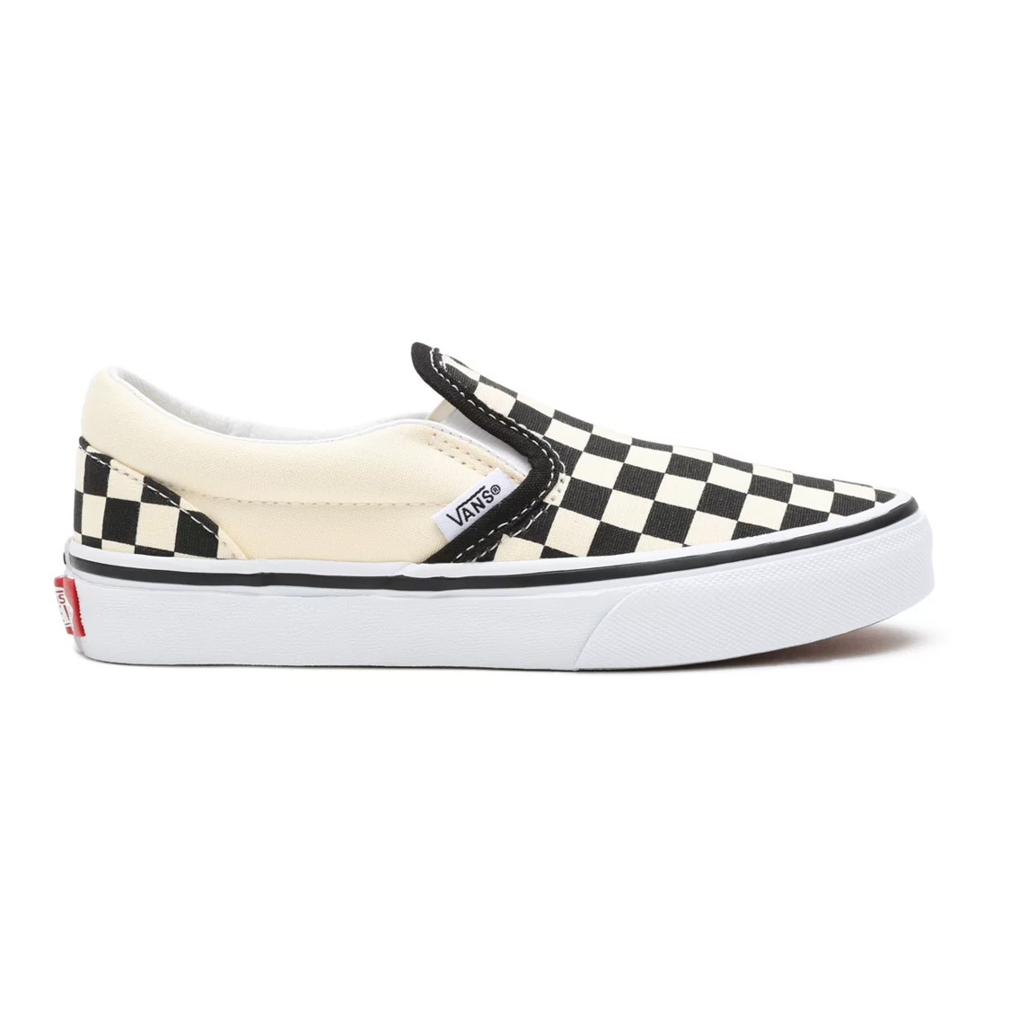 Vans Junior/Kids - Classic Slip-On Checkerboard - 4
