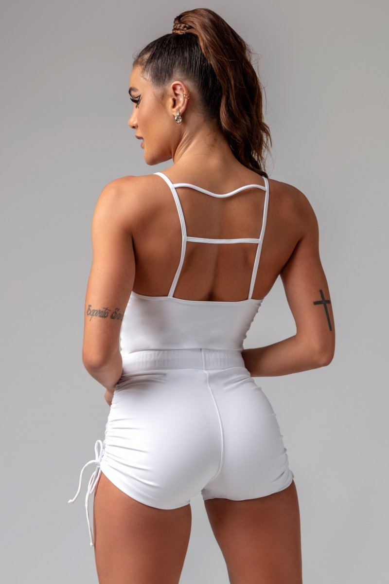 HIPKINI Hotpants One Piece Summer Vibes White - 2