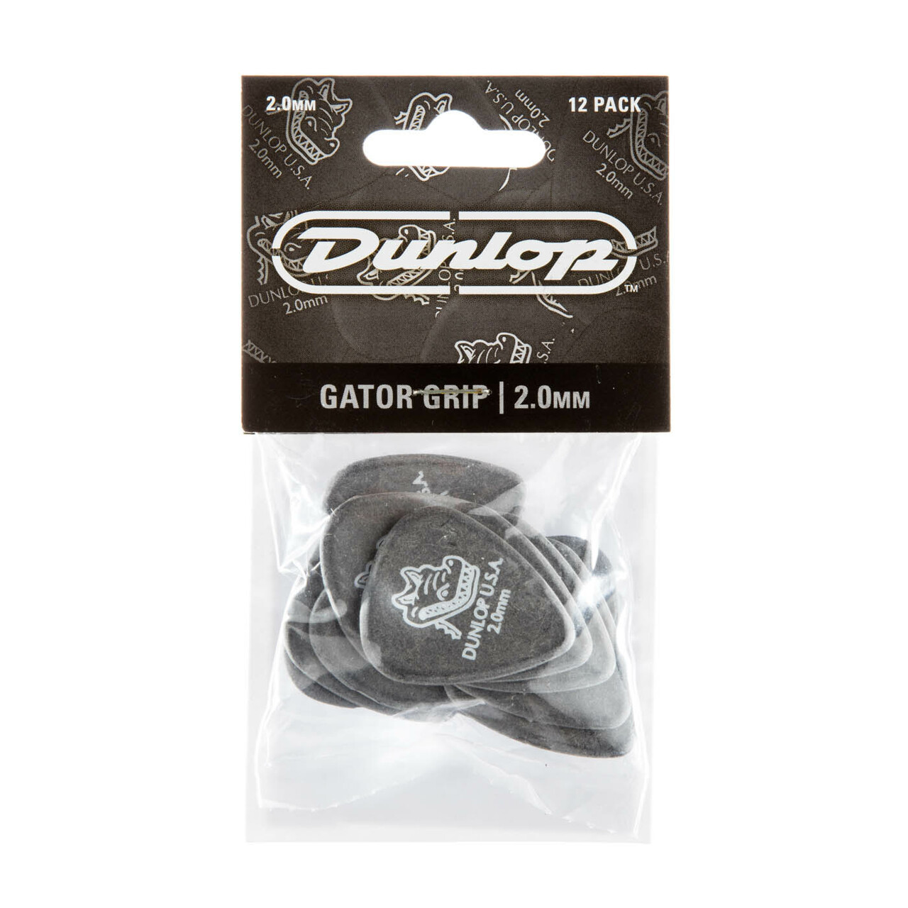 Dunlop Gator Grip 2.0 mm. 12-Pack