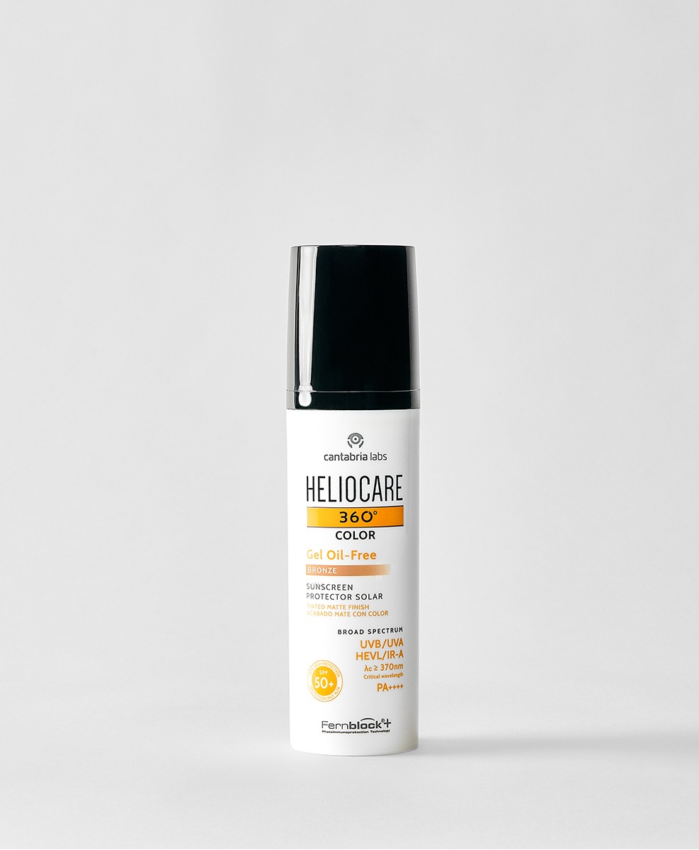Gel oil-free Color SPF 50+ Bronze (Foundation solskydd)