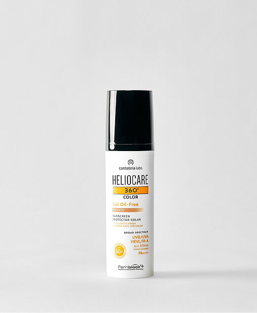 Gel oil-free Color SPF 50+ Bronze (Foundation solskydd)