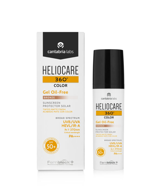 Gel oil-free Color SPF 50+ Bronze (Foundation solskydd) - 4
