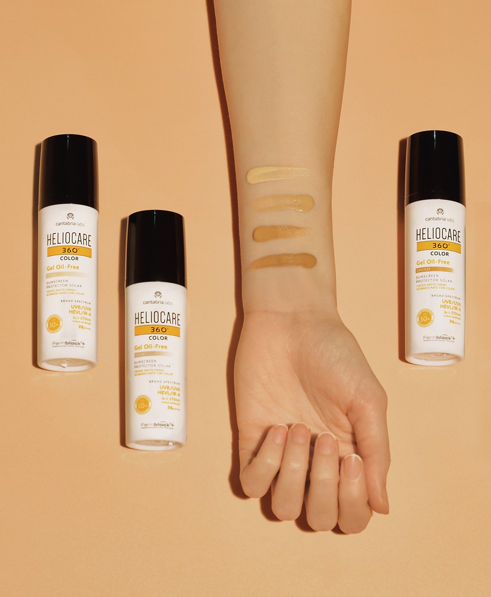 Gel oil-free Color SPF 50+ Bronze (Foundation solskydd) - 5