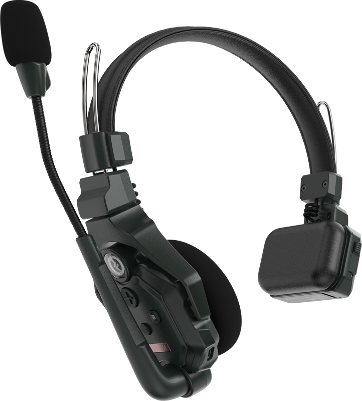 Solidcom C1 Full Duplex Wireless Intercom System with 3 headsets - 3