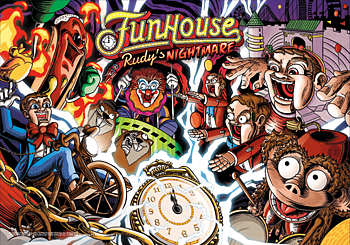 Rudys Nightmare Limited Translite -  Only 200 Worldwide