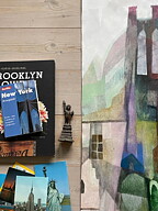 Såld! "New York", tavla akryl orginal