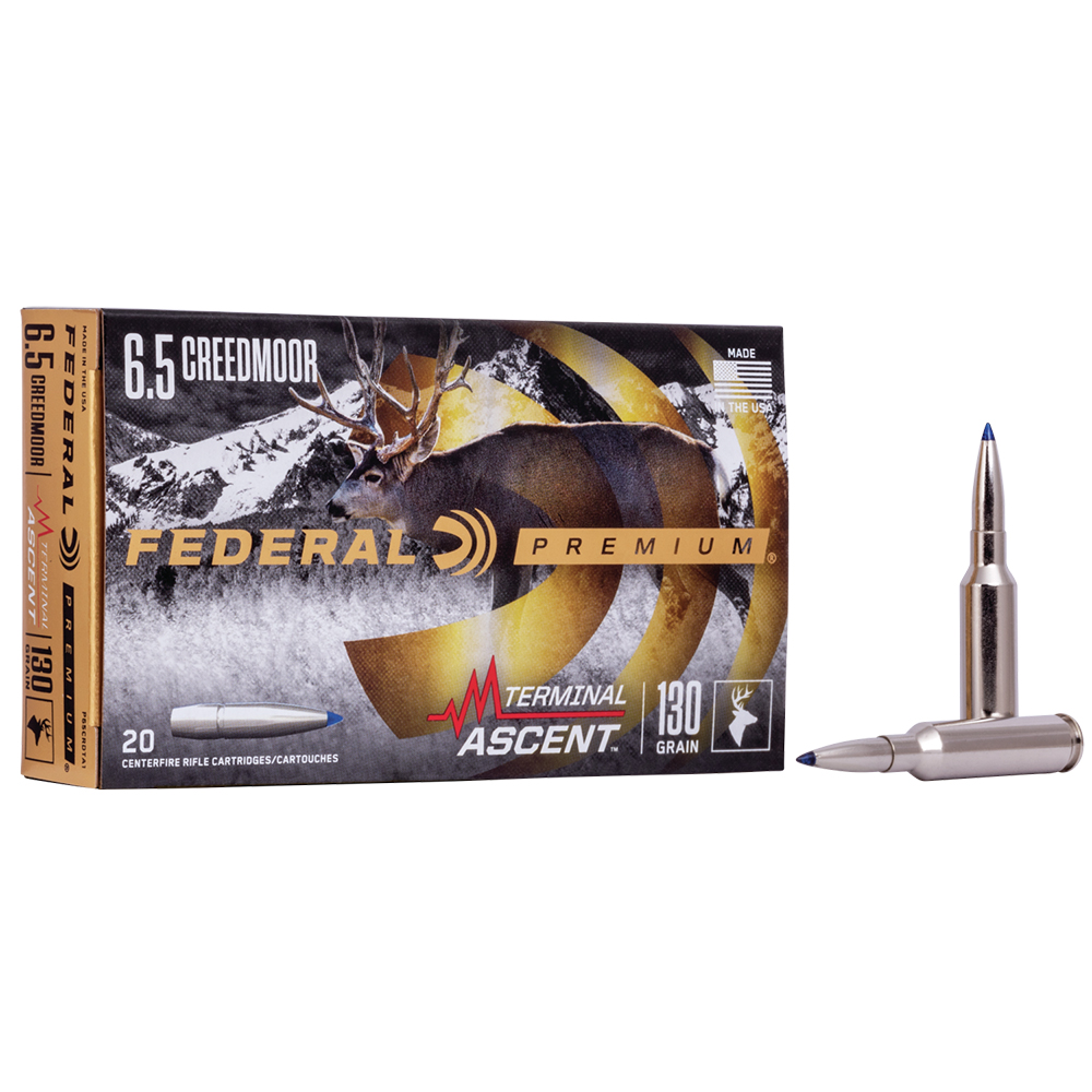FEDERAL 6.5 CREEDMOOR TERMINAL ASCENT 130GR