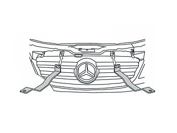 Stabilizer for X-RACK K44-5 (Sprinter/Crafter 07-13)