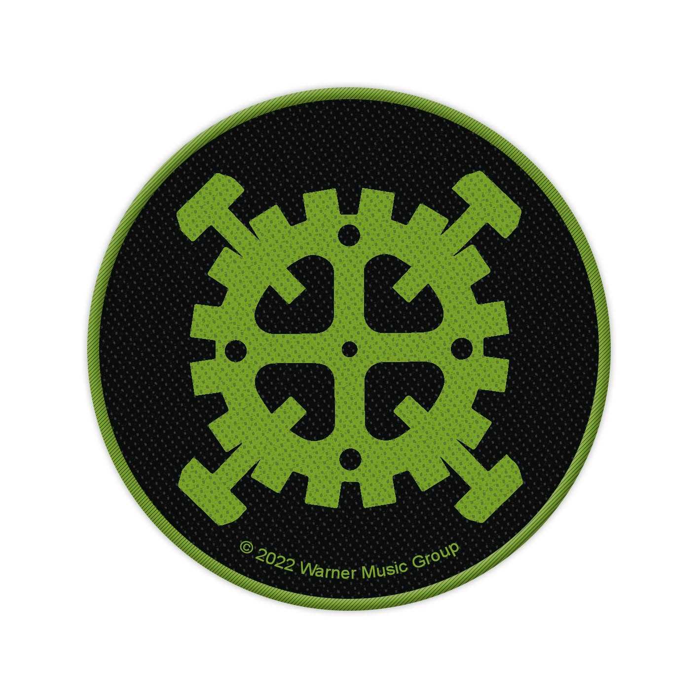 Type O Negative Gear Logo Circular Patch