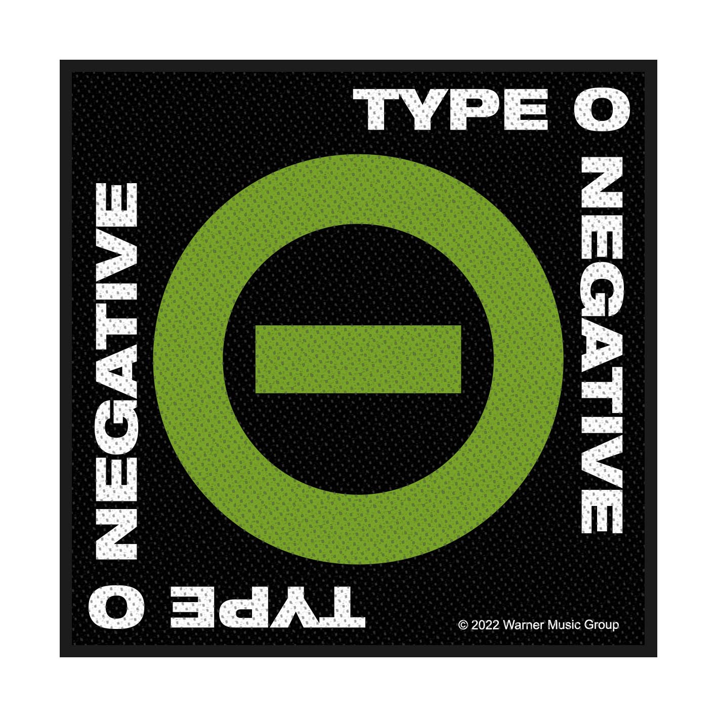 Type O Negative Negative Symbol Patch
