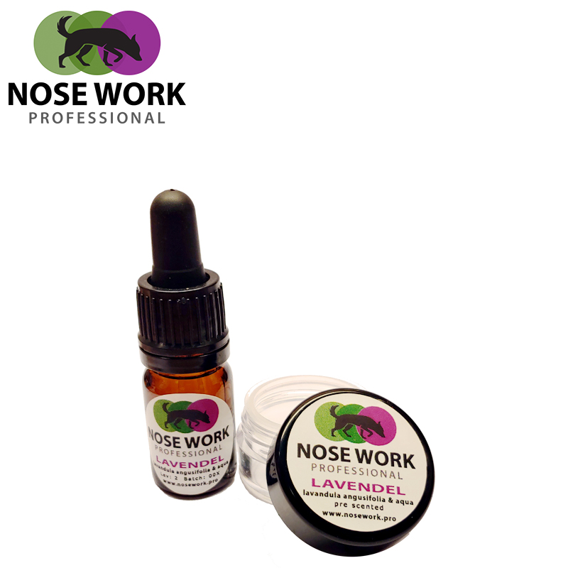 NoseWork Professional Pre Scented Kit with Magnet - Lavender