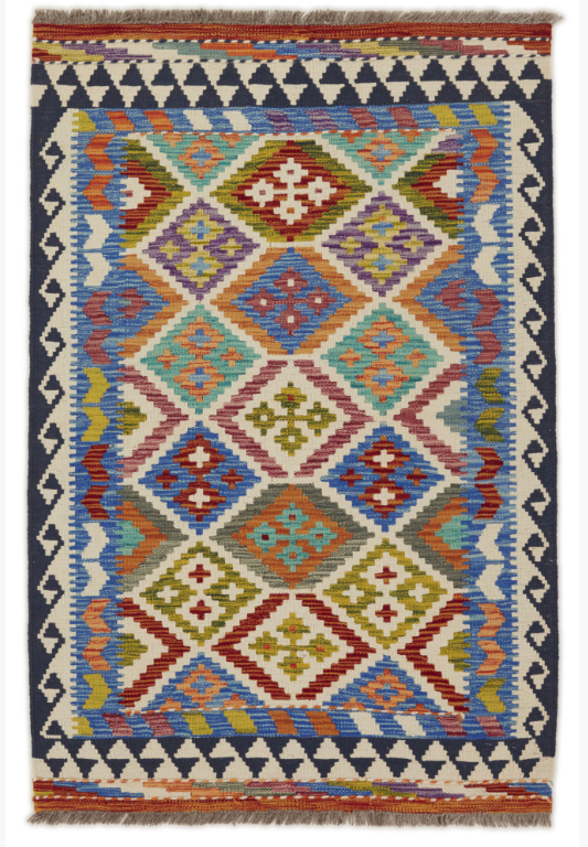  Kelim Afghanistan 95  x 146 Rek - pris 2 570:-