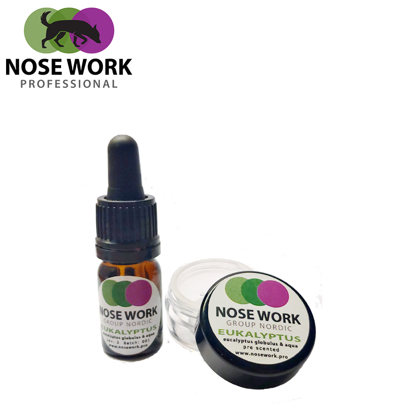 NoseWork Professional Pre Scented Kit Magneetilla - Eukalyptus