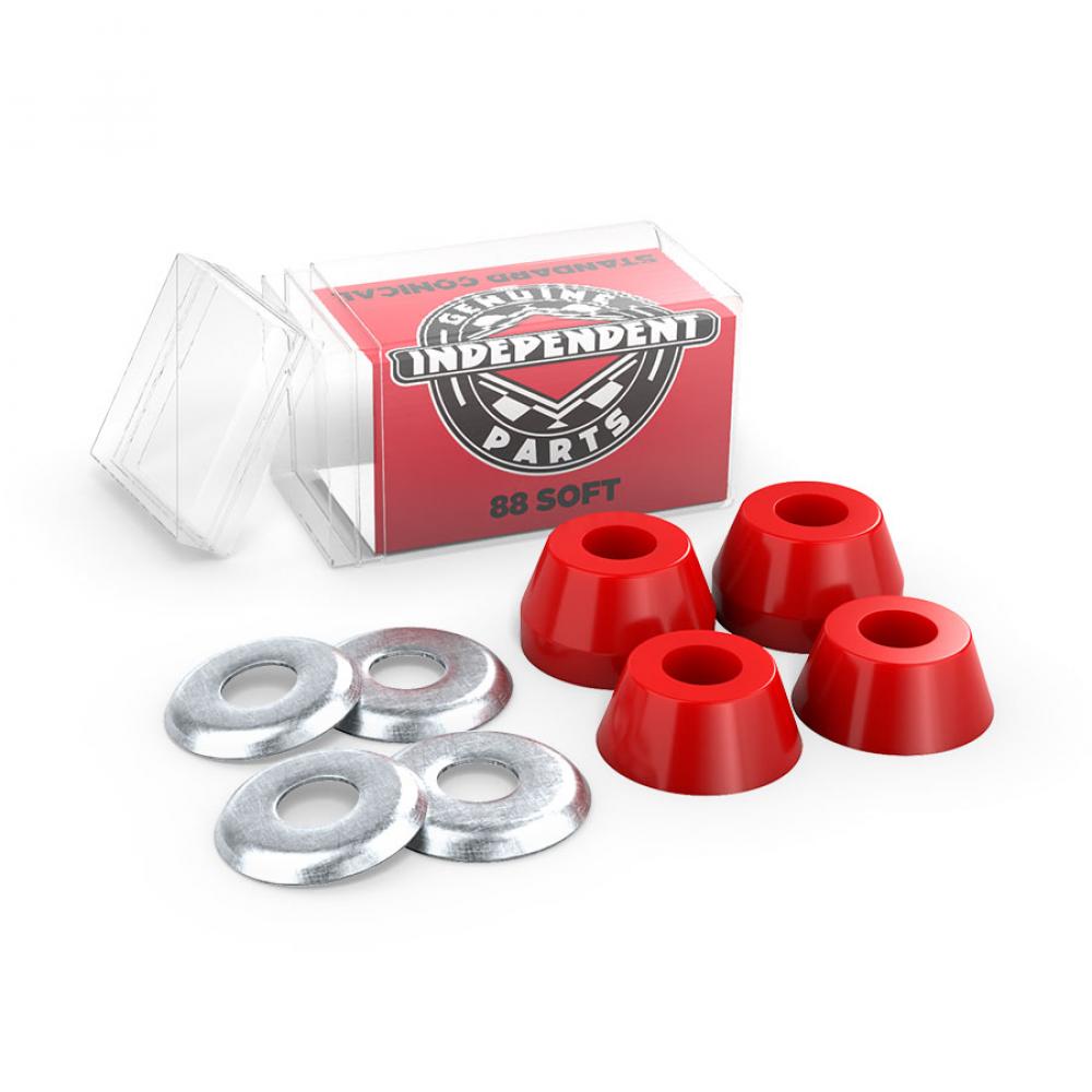 Independent Bushings Standard Conical Soft 88a Red