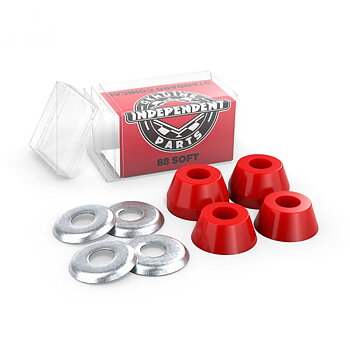 Independent Bushings Standard Conical Soft 88a Red
