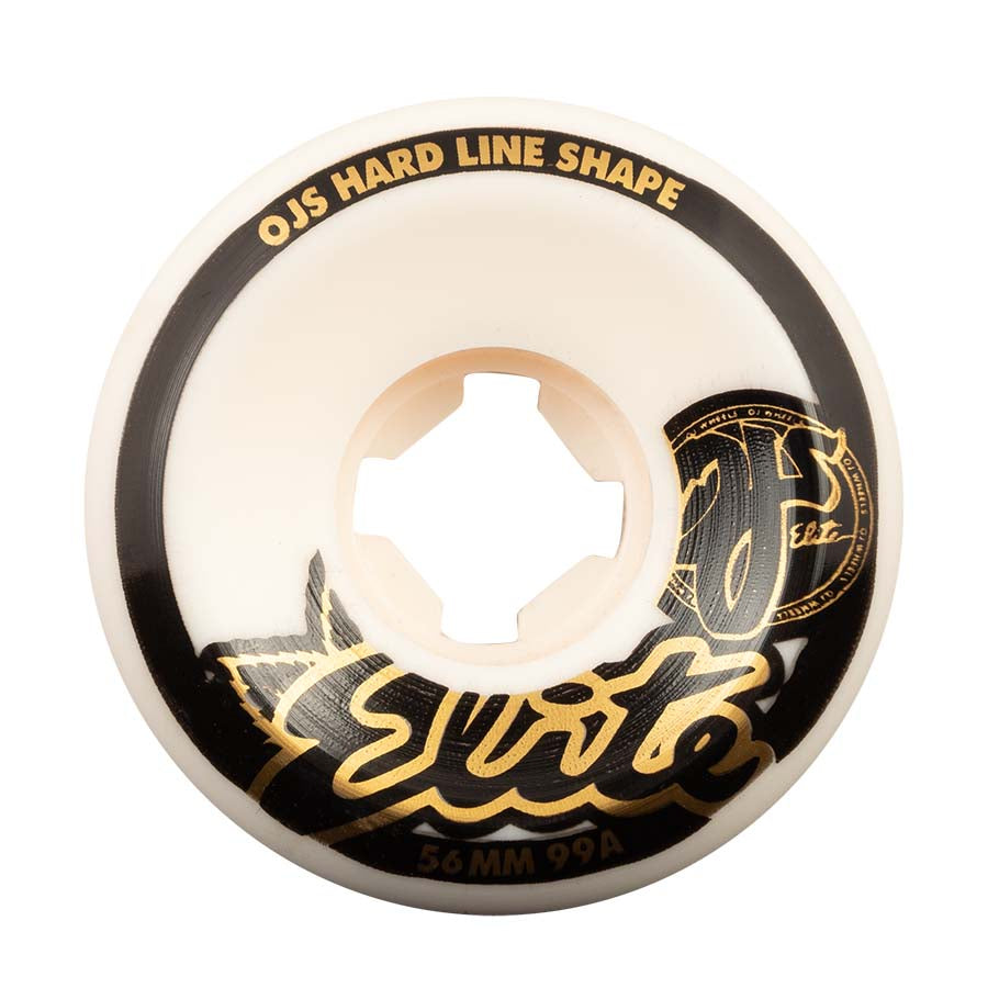 OJ Wheels Skateboardhjul Elite Hard line 99a White 55mm