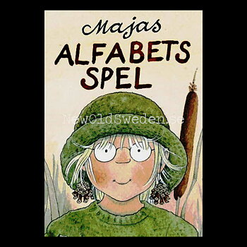 Majas ALFABETSSPEL kortspel - Lena Andersson - K9
