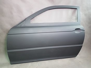 BMW E46 COUPE - Glasfiberdörr med Rutram 
