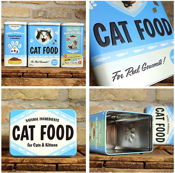Metallbox Large 3D - Cat Food - 3