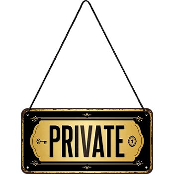 Skylt - Private